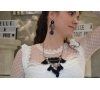 COLLIER " TETE DE BUFFLE"" NOIR