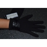 GANTS  NOIR / SIMILI ET  BOUTONS G.PASQUIER