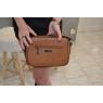 SAC A MAIN " TORRENTE " CAMEL ET BRODERIES