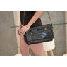 SAC POCHETTE LULU CASTAGNETTE NOIR VERNI