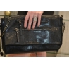 SAC POCHETTE LULU CASTAGNETTE NOIR VERNI