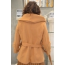 MANTEAU CAPUCHE A DOUBLE BOUTONNAGE CAMEL