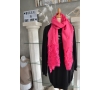 ECHARPE DENTELLE ROSE FUCHSIA