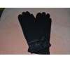 PAIRE DE GANTS NOIRS